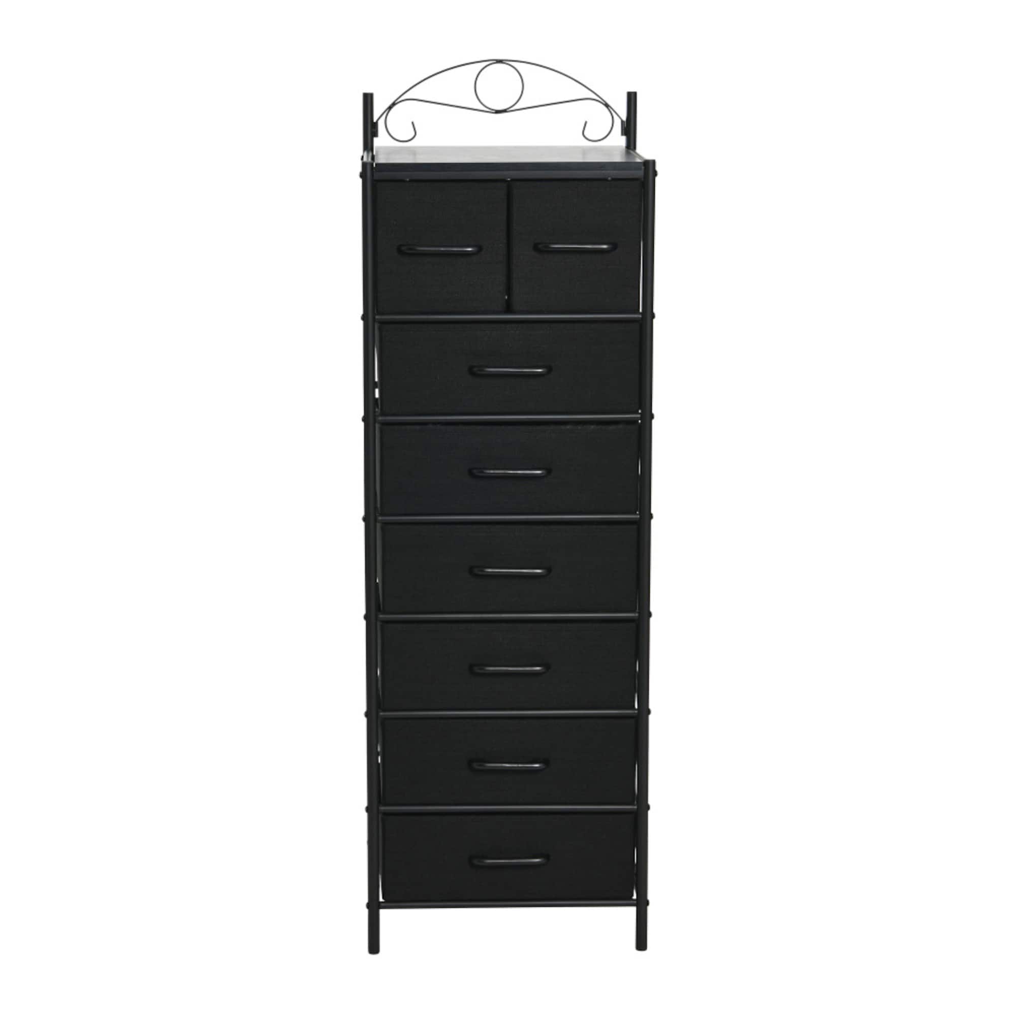 Household Essentials Victoria 54" 8-Drawer Narrow Dresser